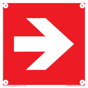 Right arrow (white on red background)